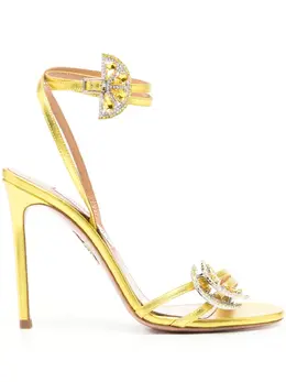 Aquazzura: Жёлтые сандалии 