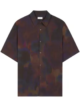 DRIES VAN NOTEN: Рубашка с принтом 