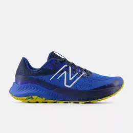 New Balance: Синие кроссовки 