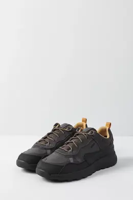 GEOX: Серые кроссовки 