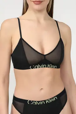 Calvin Klein: Чёрный бюстгальтер 