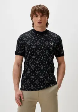 Fred Perry: Чёрная футболка 