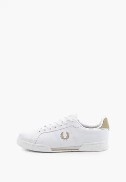 Fred Perry: Белые кеды 