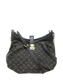 Louis Vuitton Pre-Owned: Чёрная сумка через плечо