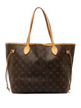 Louis Vuitton Pre-Owned: Коричневая сумка-шоппер