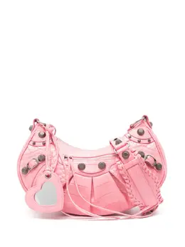 Balenciaga: Розовая сумка  Le Cagole