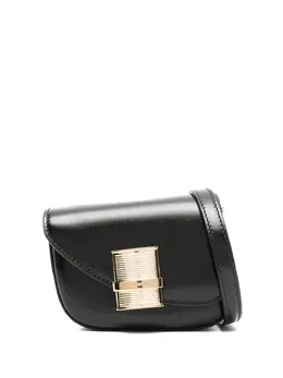 Ferragamo: Чёрная сумка 