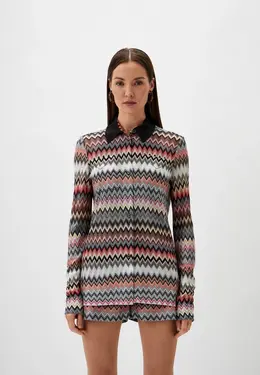 Missoni: Многоцветная блуза 