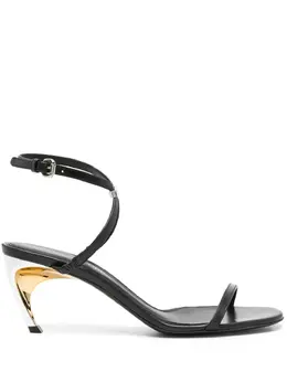 Alexander McQueen: Чёрные сандалии 