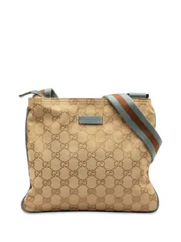 Gucci Pre-Owned: Коричневая сумка через плечо