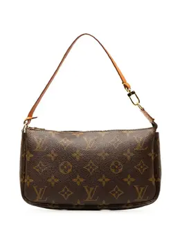 Louis Vuitton Pre-Owned: Коричневая сумка