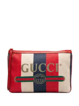 Gucci Pre-Owned: Красный клатч