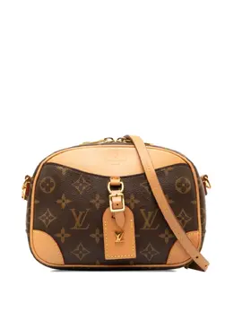 Louis Vuitton Pre-Owned: Коричневая сумка через плечо