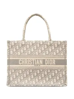 Christian Dior Pre-Owned: Серая сумка-шоппер