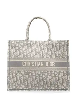 Christian Dior Pre-Owned: Серая сумка-шоппер