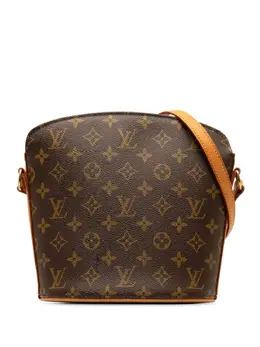 Louis Vuitton Pre-Owned: Коричневая сумка через плечо