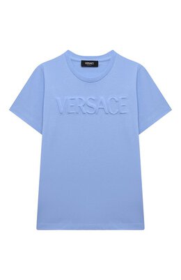 Versace: Хлопковая футболка 