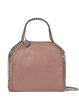 Stella Mccartney: Розовая сумка-шоппер Tiny Falabella