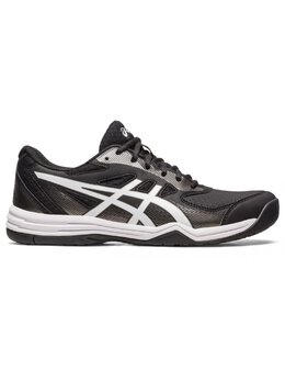 Asics: Чёрные кроссовки  Court