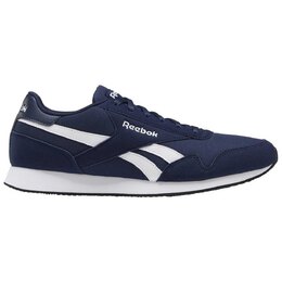 Reebok: Синие кроссовки  Royal Classic Jogger