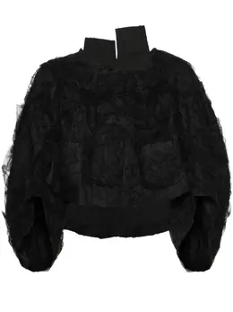 Comme Des Garçons: Куртка из фатина 