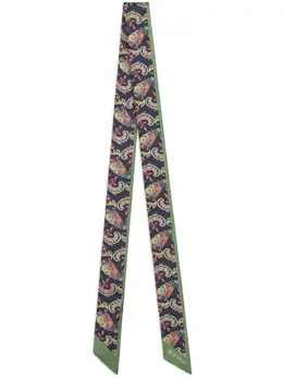 ETRO: Голубой шарф 