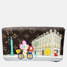 Louis Vuitton: Коричневая сумка  Pochette