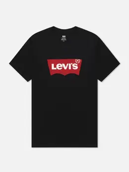 Levi's: Чёрная футболка 