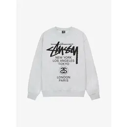 Stussy: Серый свитшот