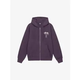 Stussy: Фиолетовая толстовка