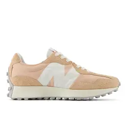 New Balance: Розовые кроссовки 327