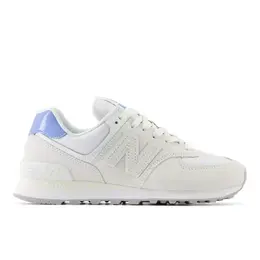 New Balance: Голубые кроссовки 574