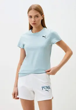 PUMA: Голубая футболка 