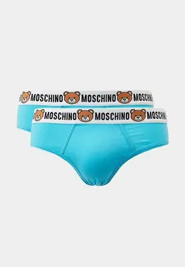 Moschino Underwear: Голубые трусы 