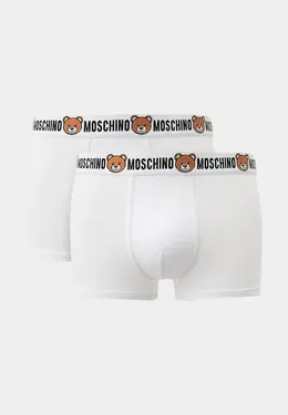 Moschino Underwear: Белые трусы 