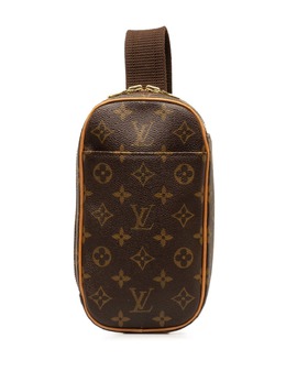 Louis Vuitton Pre-Owned: Коричневая сумка через плечо 