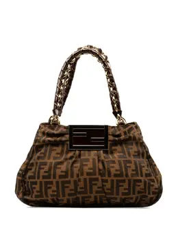 Fendi Pre-Owned: Коричневая сумка-шоппер