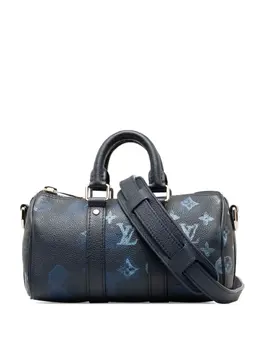 Louis Vuitton Pre-Owned: Голубая сумка 