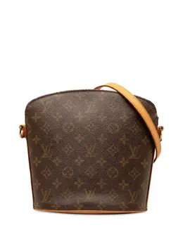 Louis Vuitton Pre-Owned: Коричневая сумка через плечо