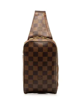 Louis Vuitton Pre-Owned: Коричневая сумка через плечо 