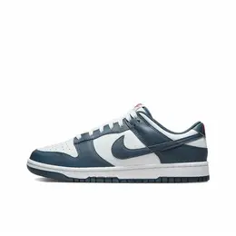 NIKE: Синие кроссовки  Dunk Low Retro