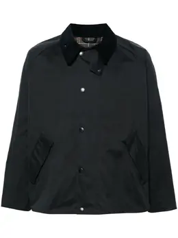 Barbour: Синяя рубашка  Transporter