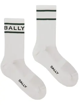 Bally: Белые носки 