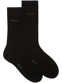 Bally: Чёрные носки 