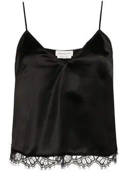 Alexander McQueen: Кружевное топ 