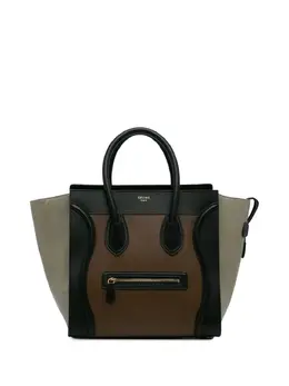 Céline Pre-Owned: Коричневая сумка-шоппер