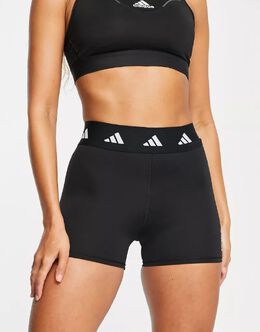 ADIDAS PERFORMANCE: Чёрные легинсы