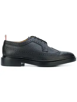 Thom Browne: Чёрные туфли Longwing