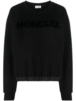 Moncler: Свитшот с принтом