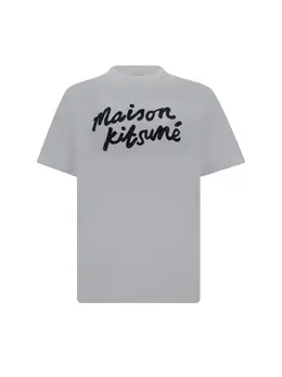 Maison Kitsuné: Белая футболка